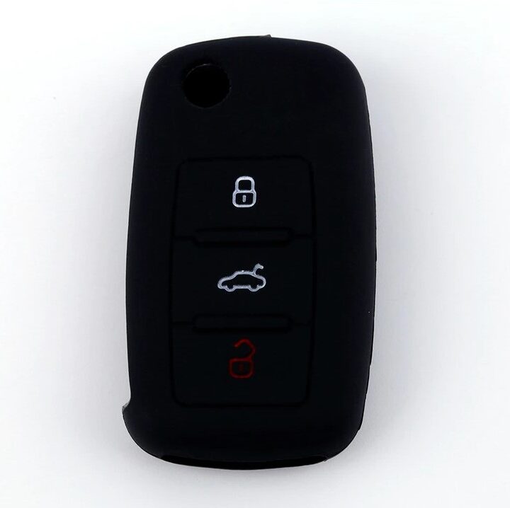 Silikonowy pokrowiec kluczyka VW Passat B5 czarny