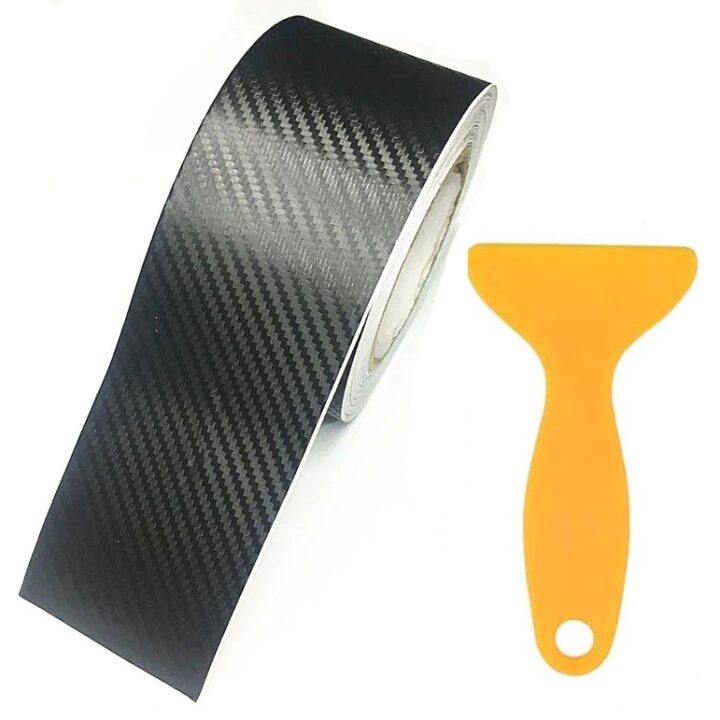 Taśma ochronna na słupki 10cm x 3M carbon 5908256873322