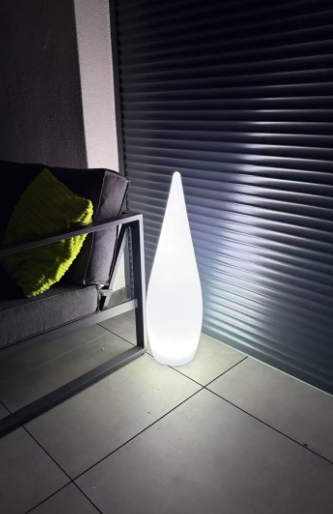 Kropla LED 120cm z pilotem zewnętrzna wewnętrzna Lampa ogrodowa taras