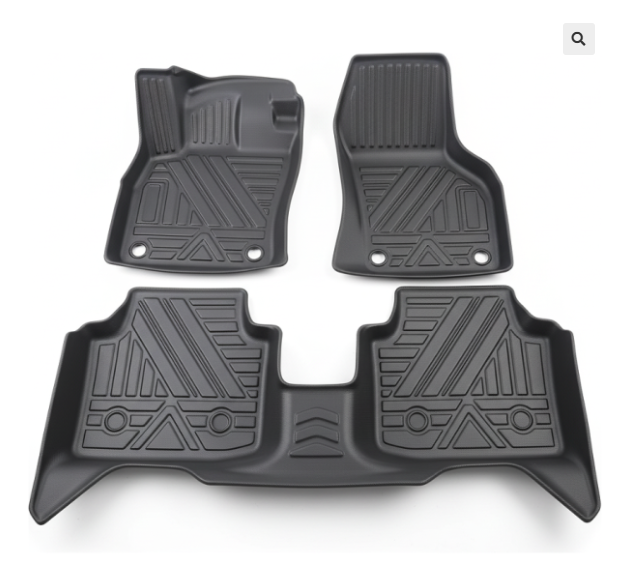 Komplet dywaników do SKODA SUPERB MK3 2015-2020, materiał TPE + stopery